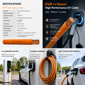 Cavo Inverter Batteria Huaqi Ultra Flessibile <span class=keywords><strong>EVR</strong></span> 1x16mm 4 AWG Monopolare in Rame XLPE per Automotive, Facile Installazione, per Motori Compatti - Product Image 3