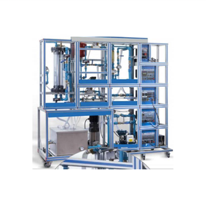 Aplicación de regulación de flujo y nivel de presión de temperatura con controlador industrial Equipo educativo escolar Didáctico - Product Image 1