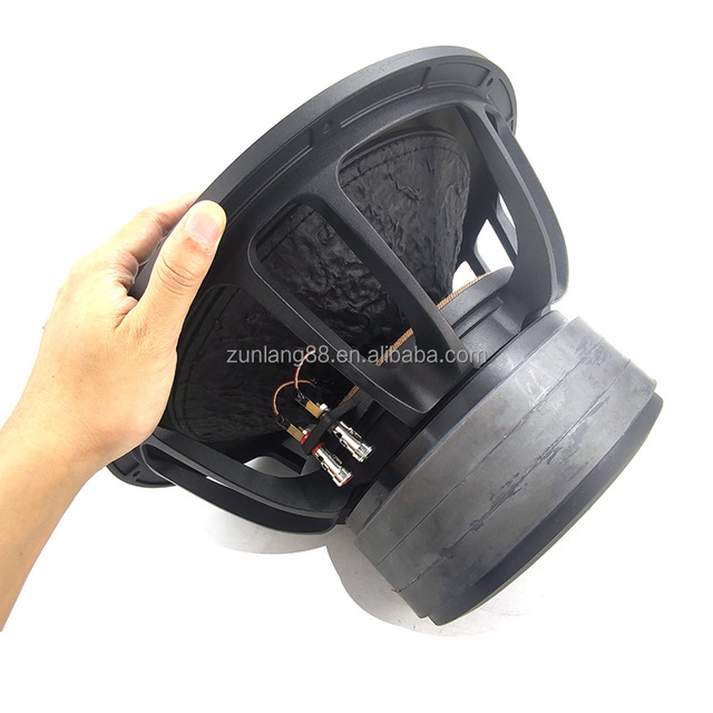 SPL Car Audio Subwoofer Speakers Max 4000W Strong Bass Triple Magnets Car Horn Woofer Sound Horn Factory OEM 15 Inch 2000W 4+4