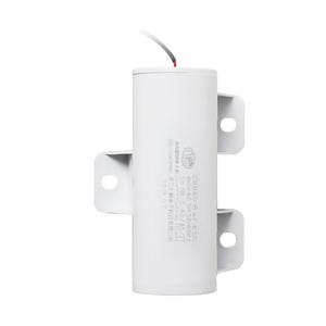 <span class=keywords><strong>Condensateur</strong></span> DAZHAO CBB65 <span class=keywords><strong>25</strong></span>µF 450VAC en polypropylène/plastique/aluminium pour moteur monophasé - Product Image 4