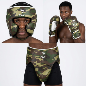 Kit de boxe professionnel en cuir avec logo personnalisé, équipement d'entraînement de boxe, kit de sparring professionnel, vente chaude - Product Image 3