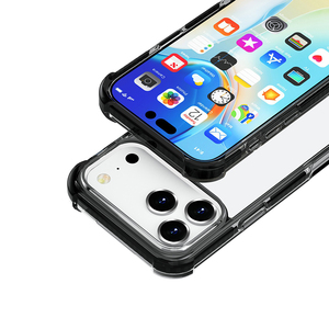 Chất Lượng Cao Tác Động Bumper Bìa Đối Với <span class=keywords><strong>iPhone</strong></span> 17 16 15 14 Armor Chống Sốc PC TPE Bốn Góc Túi Khí Mùa Thu Bảo Vệ Trường Hợp Điện Thoại - Product Image 3