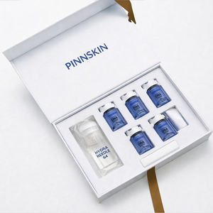 Kit de Microinfusión PINNSKIN, Suero Blanqueador con AHA, <span class=keywords><strong>Vitamina</strong></span> <span class=keywords><strong>C</strong></span>, Ácido Hialurónico, Ácido Salicílico, Hidratante, Reafirmante, Cuidado para Estrías - Product Image 3