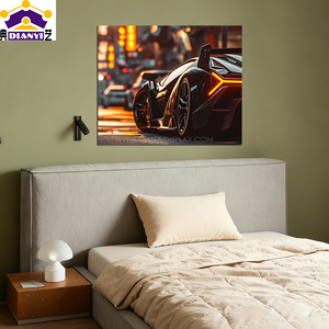 60x40 120x60 60x80 xe thể thao neon Poster <span class=keywords><strong>LED</strong></span> Tường nghệ thuật cho những người yêu xe siêu xe ánh sáng dấu hiệu người đàn ông hang động nhà để xe trang trí nội thất món quà độc đáo - Product Image 3