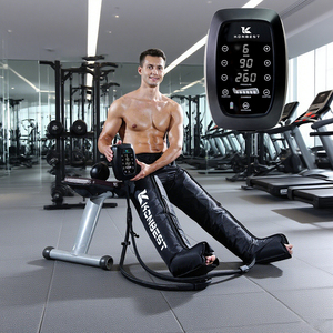 Botas de Compresión de Aire para Pies, Cintura y Piernas de 6 Cámaras, Alivio para Deportistas, Dolor Muscular y Fatiga, Sistema de Masaje y Recuperación para Piernas - Product Image 2