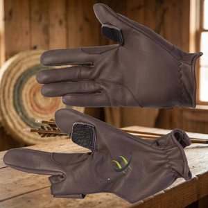 Archery Thumb Release Leather <b>Shooting</b> Glove - Product Image 2