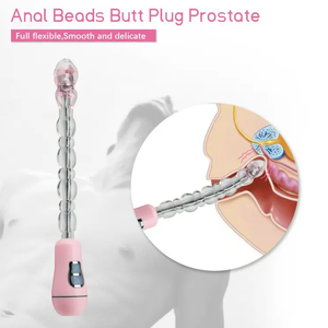 Joypark Hoge Kwaliteit Ass Speelgoed Vibrerende Anale Plug Kralen Siliconen Extra Lange Anale Kraal Vibrators Voor Vrouwen - Product Image 2