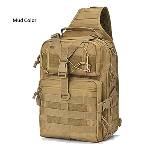 Bolso Bandolera Táctico Impermeable con Logotipo Personalizado, Mochila <span class=keywords><strong>Pequeña</strong></span> de Pecho para Exteriores, Unisex, Compacta, de Oxford, para Viajes - Product Image 6