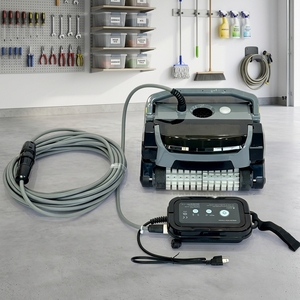 WC-1013 Robot Aspirador Automático con Cable para Piscinas, Herramienta Robótica de Limpieza de Paredes para Piscinas - Enchufe GB - 17M WC-1013 Alta Eficiencia - Product Image 1