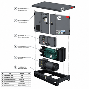โรงงานผลิต OEM ของจีน เครื่องกำเนิดไฟฟ้าเงียบ 800 กิโลวัตต์ เครื่องกำเนิดไฟฟ้าแบบเงียบ 1000 kVA เครื่องกำเนิดไฟฟ้าแบบเก็บเสียง - Product Image 6
