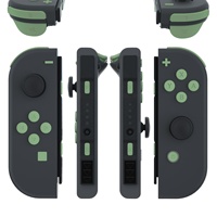 Accesorios de juego para Nintendo Switch Controller 21in1 Matcha Green Button Kits para Nintendo Switch OLED