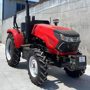 Traktor Cina 80hp untuk Kebun Pertanian 4x4 Mesin Pertanian Diesel Traktor Kecil - Product Image 2