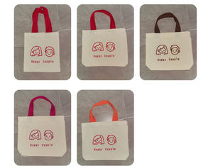 Xinrunjin Custom Advertising Event Printed Logo <b>Environmentally</b> Friendly Cotton Promotional Tote Bags Drawstring Shopping Bag - Product Image 4