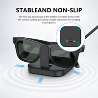 Support de charge pour lunettes Meta Starfire Kylie Edition, support de chargeur de bureau compact USB-C pour lunettes Rayban Meta