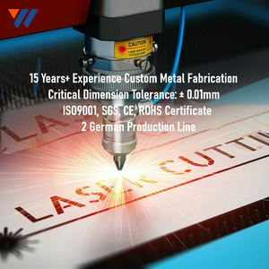 YW phần cứng tùy chỉnh CNC cắt laser cho tấm kim loại chế tạo chất lượng Nhôm titan phần kim loại bền cắt laser - Product Image 6