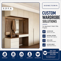 Armoire de luxe de grande taille en panneaux MDF écologiques avec un design moderne, meubles de chambre à coucher de haute qualité en provenance de Chine