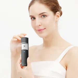 2024 nuevas Ideas de productos pequeño vaporizador de mano sistema de operación iónica enchufe de EE. UU. Para vaporizador facial Nano Mist Spray Tan Machine