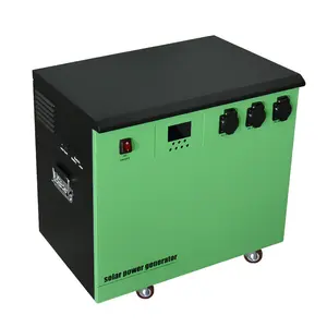 2023 Good item price portable power station solar generator 5000w 3000W customized home using