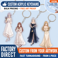 Porte-clés en plastique, porte-clés en acrylique, petits porte-clés fantaisie, breloques de sac, thème Anime, vente en gros, pour articles promotionnels d'artistes et cadeaux d'événements