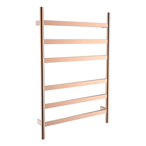 Modern Market Trend Electric Heated <b>Wall</b> <b>Mount</b> Grey Ladder Towel Rail 304 Stainless Steel Towel Rack - Product Image 5