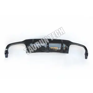 Diffuseur de pare-chocs arrière en fibre de carbone pour Benz W204 C180 C200 C260 C300 C350 C63 AMG Sedan & Coupé 12-14 - Product Image 1