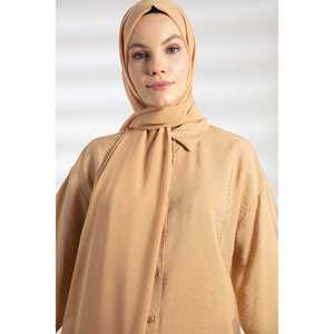 Chiffon <b>Square</b> <b>Scarf</b> Camel Breathable Lightweight Fashion Headwear - Product Image 4