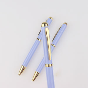 Bolígrafo de Metal Color Morado Caramelo con Logotipo Personalizado 2025 para Niñas, 1.0 mm, Regalo - Product Image 3