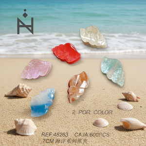 Pinza para el pelo Ocean Series de 7 cm, accesorio para mujer - Product Image 1