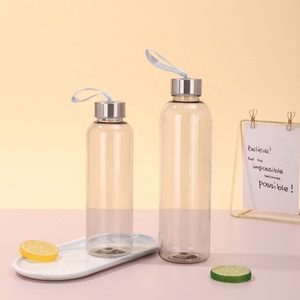 Botella de Agua de Plástico <span class=keywords><strong>para</strong></span> Jugos, Viajes y Deportes, Botella Mezcladora <span class=keywords><strong>para</strong></span> Suplementos, Recuerdo de Verano <span class=keywords><strong>para</strong></span> Leche, Smoothies y Bebidas - Product Image 2