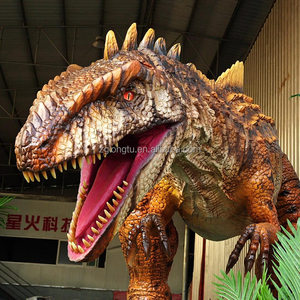 Zigong nhà máy quy mô lớn cơ khí T-REX animatronic khủng long mô hình triển lãm cho công viên giải trí triển lãm thương mại - Product Image 1
