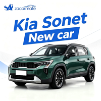 Nouvelle voiture SUV compacte à essence 1,5 L 2024, Kia Sonet Édition Luxe Intelligente, SUV familial pratique pour l'exportation mondiale en gros