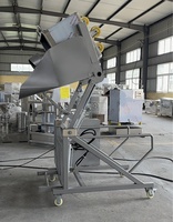 Hydraulique 200kg Automatique Électrique Seau Chargeur Palan Saucisse Viande Lifter Wheelie Bin Lifter Viande Ascenseur pour Gobelet À Viande