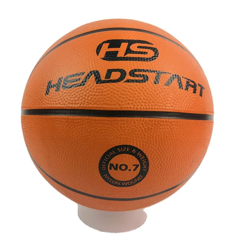 Custom Stocked Outdoor Indoor 29.5 Inch 8 Panels Original Rubber Basketball Ball
