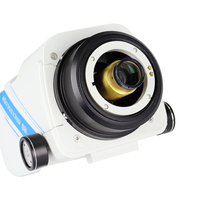 Le microscope vidéo du support de tige de cardan est calibré sans étalonnage, et la machine stéréo tout-en-un tourne à 360 degrés