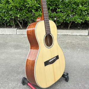 Brand New Developed Hot Selling All Solid Spruce <b>Top</b> Mahogany Guitar Steel <b>String</b> 4 <b>String</b> Acoustic Guitar - Product Image 1