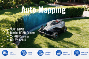 Cortacésped Robótico Lawnova X2-20000 4WD Todoterreno Autónomo con Navegación LiDAR VSLAM nRTK IMU y Funciones Modulares para 5 Acres - Product Image 4