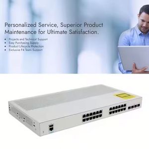 Commutateur réseau d'entreprise 100% original Cisco C1300-24P-4G 24x1G 4x1G SFP PoE+195W - Product Image 3