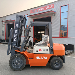 Бесплатная доставка! Дизельный вилочный погрузчик 3, 4, 5 тонн, высота подъема 3-7 м, японский двигатель, китайское производство, экспорт в 136+ стран - Product Image 1