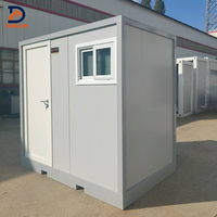 Cabina de Ducha Portátil con Inodoro, Espejo y Lavabo, Montaje Rápido, Resistente al Agua y Fácil de Transportar