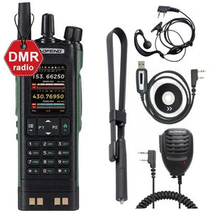 BAOFENG DM-32 Walkie Talkie DMR GPS APRS 10W Programmabile Multibanda Wireless con Registrazione Tipo-C Radio Ricetrasmittente - Product Image 1