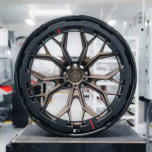 XL 2 pièces Bronze personnalisé forgé roue 5x114.3 5x112 5x120 jante <span class=keywords><strong>4x4</strong></span> hors route voiture alliage course voiture roue pour Mercedes classe G - Product Image 2