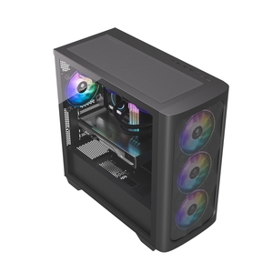 JNP Factory Custom M-ATX USB Desktop RGB Fãs Mid Tower Argb Cooling <span class=keywords><strong>Power</strong></span> Supply Case Fan Gaming PC - Product Image 5