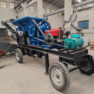 Rock Crusher <strong>Stone</strong> <strong>Crushing</strong> <strong>Machine</strong> <strong>Big</strong> Size Rock Jaw Crusher Tractor Driven Portable Cheap Rock Crusher - Product Image 1