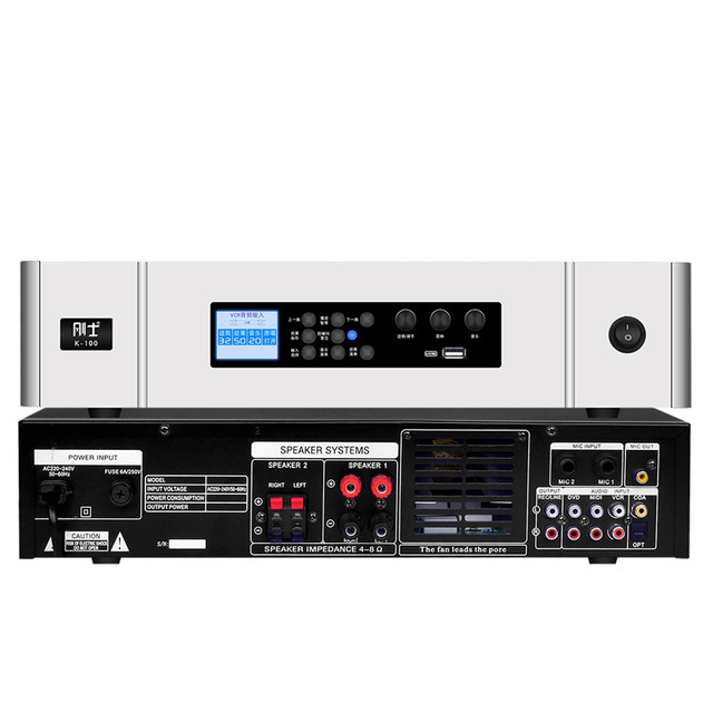 OEM ODM KYYSLB Home Ktv Amplifier Audio Blueteeth Karaoke High-powered Singing Professional Conference Subwoofer Amplificador