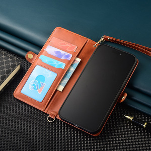 Étui portefeuille de luxe pour <span class=keywords><strong>Samsung</strong></span> <span class=keywords><strong>Galaxy</strong></span> A56 A55 A54 A53 A35 A34 A25 A16 A15 avec porte-cartes et support pour visualisation mains libres - Product Image 4