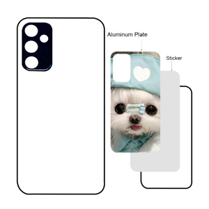Protector de cámara personalizado, funda de teléfono de sublimación 2D, TPU, para Samsung Galaxy A14 <span class=keywords><strong>5G</strong></span> con placa de aluminio - Product Image 1