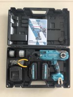 Machine à lier automatiquement les barres d'armature pour la construction, compatible avec la batterie Makita