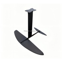 Hydrofoil en fibre de carbone complète personnalisé, foil en aluminium pour le surf