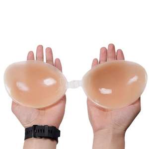 100% siliconeBreast autocollants en gros nouveaux gros seins en silicone, tirer ensemble soutiens-gorge clairs plus épais - Product Image 2