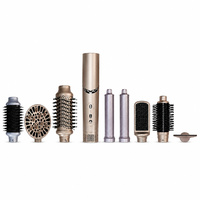 Sèche-cheveux ionique, brosse à air chaud, styler pliable, double tension, anti-brûlure, style voyage, brosse sèche-cheveux volumisante